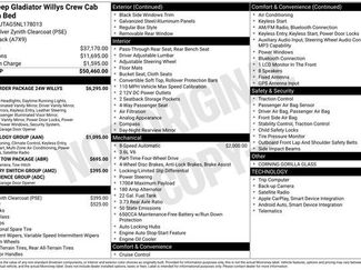 Used 2022 Jeep Gladiator Willys video 2