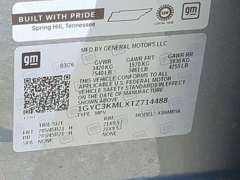New 2026 Cadillac Vistiq Luxury w/ LPO, Floor Liner Package AWD/4WD image 16