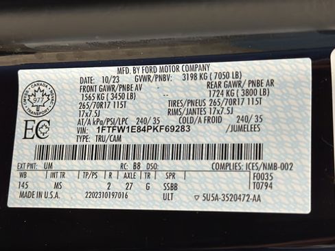 Used 2023 Ford F150 XLT w/ Equipment Group 301A Mid AWD/4WD image 26