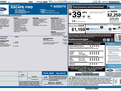 Used 2023 Ford Escape Active image 4