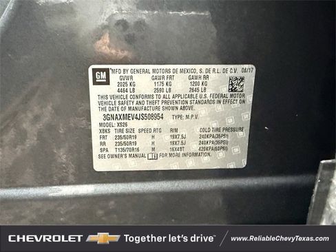 Used 2018 Chevrolet Equinox Premier image 39