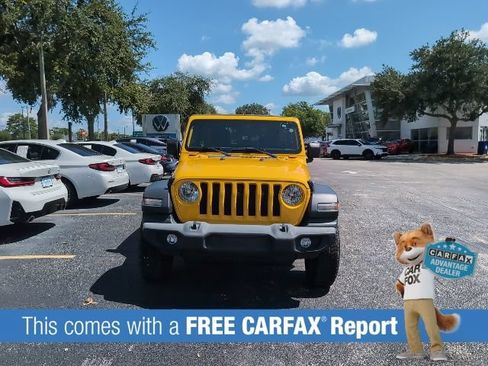 Used 2021 Jeep Wrangler Unlimited Sport AWD/4WD image 2