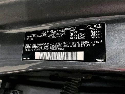 Used 2016 Volvo S60 T5 Premier image 34