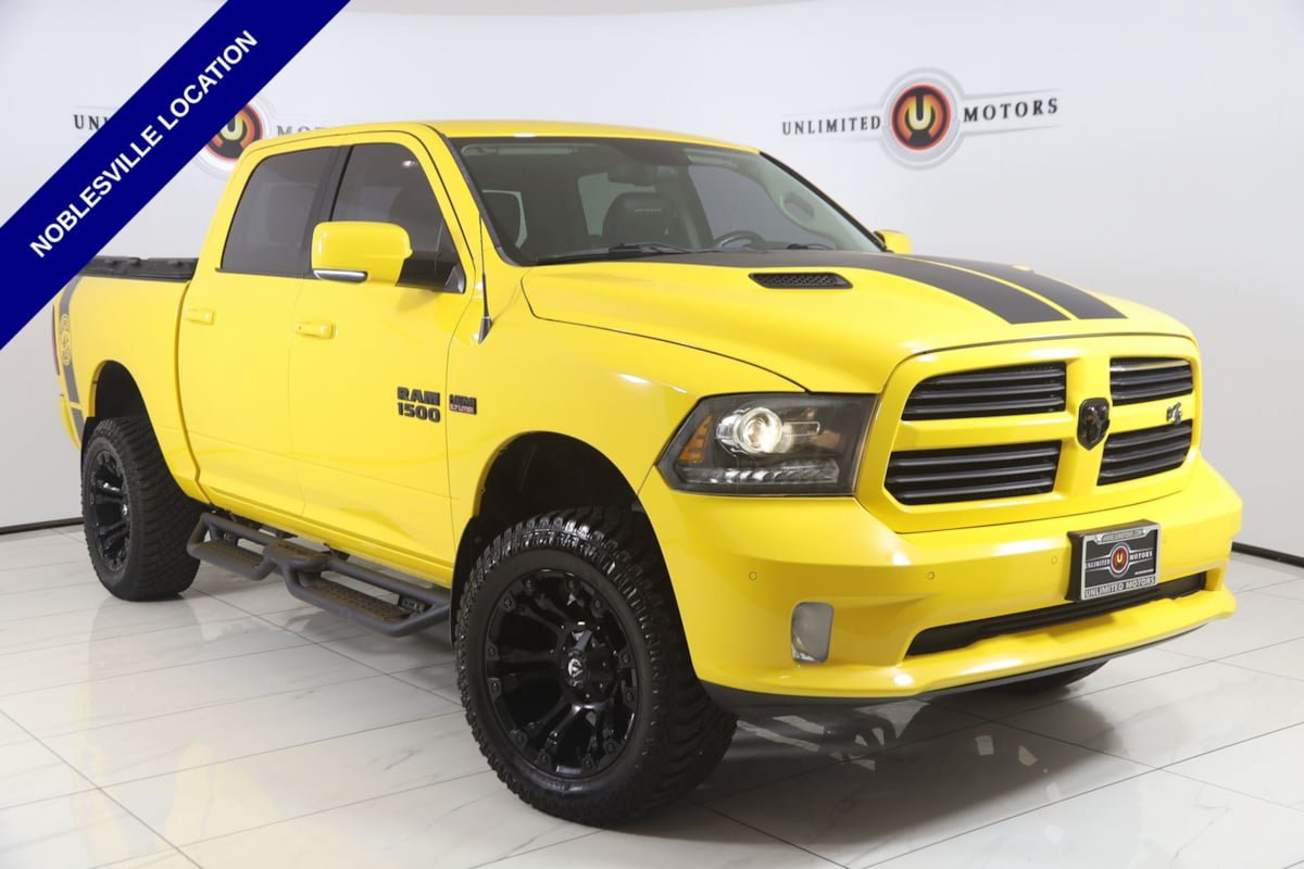 Used 2016 RAM 1500 Sport w/ Stinger Yellow Sport Package AWD/4WD image 1