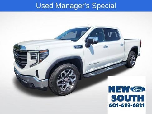 Used 2025 GMC Sierra 1500 SLT w/ SLT Premium Plus Package AWD/4WD image 1