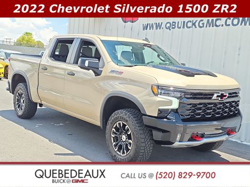 Used 2022 Chevrolet Silverado 1500 ZR2 w/ Technology Package AWD/4WD image 1