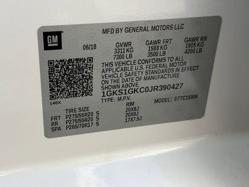 Used 2018 GMC Yukon XL SLT w/ Open Road Package RWD image 35