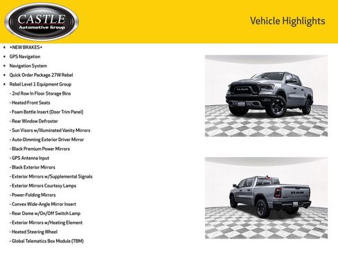 Used 2022 RAM 1500 Rebel w/ Rebel Level 1 Equipment Group AWD/4WD image 4