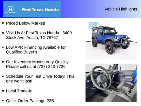 Used 2009 Jeep Wrangler X image 5