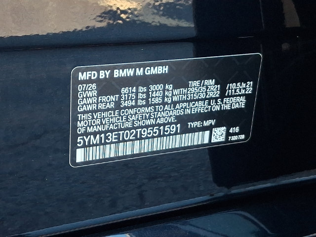 New 2026 BMW X5 M Competition w/ Executive Package AWD/4WD image 24