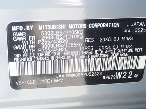 Used 2025 Mitsubishi Outlander SEL AWD/4WD image 30