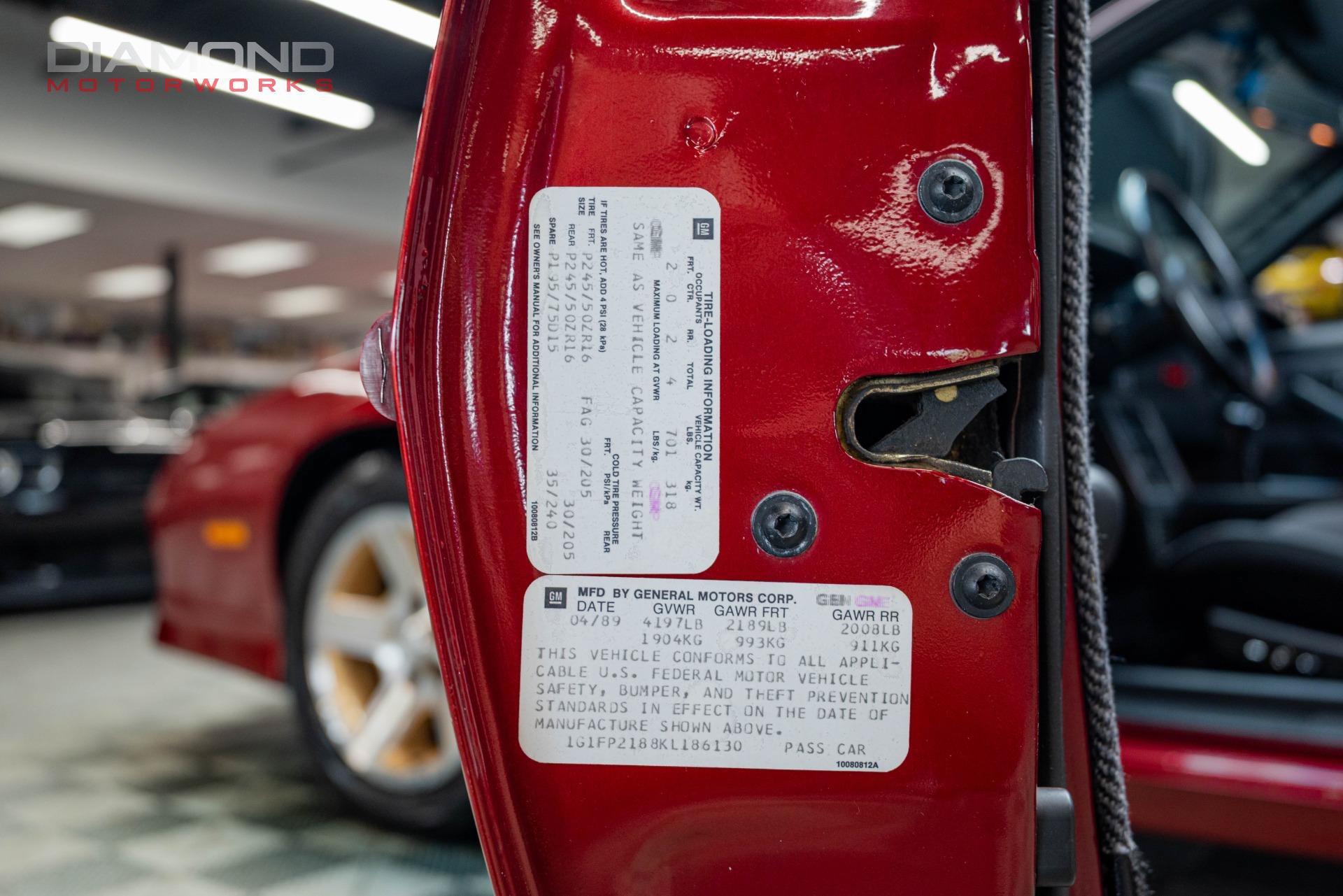 Used 1989 Chevrolet Camaro IROC-Z RWD image 67