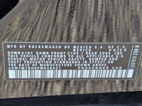 Used 2023 Volkswagen Jetta SE w/ Panoramic Sunroof Package image 24