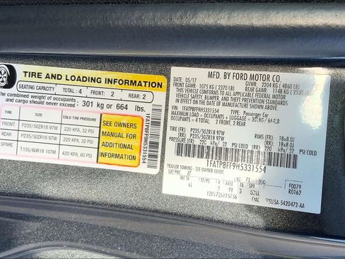 Used 2017 Ford Mustang GT Premium image 36