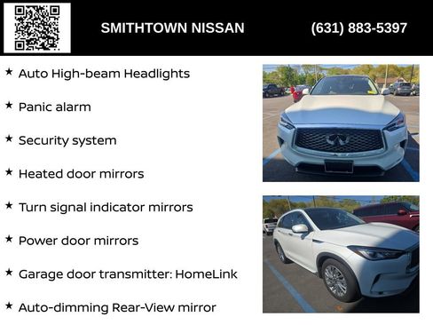 Used 2023 INFINITI QX50 Luxe AWD/4WD image 12