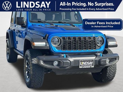 Used 2024 Jeep Wrangler Unlimited Rubicon 4xe AWD/4WD image 1