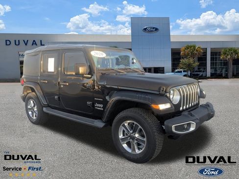 Used 2020 Jeep Wrangler Unlimited Sahara image 1
