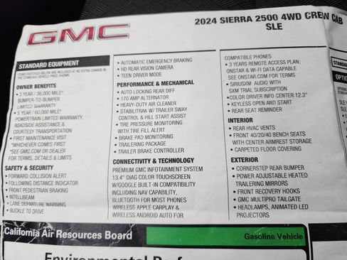 Used 2024 GMC Sierra 2500 SLE w/ SLE Value Package; image 48