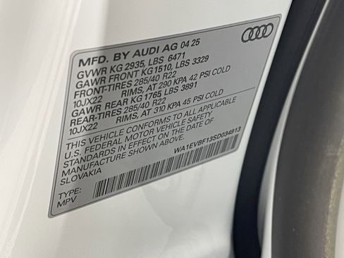 New 2025 Audi Q8 Premium Plus image 43