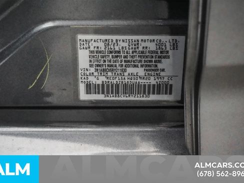 Used 2024 Nissan Sentra SV w/ All-Weather Package FWD image 57