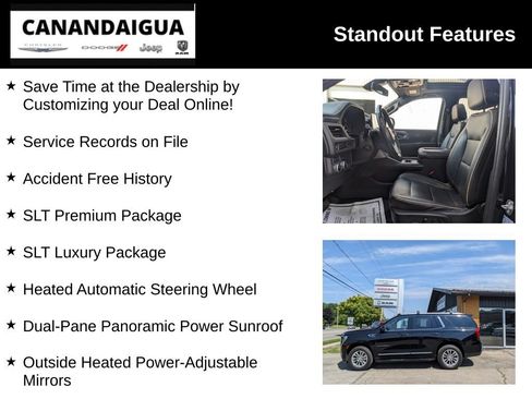Used 2021 GMC Yukon SLT w/ SLT Premium Package AWD/4WD image 8
