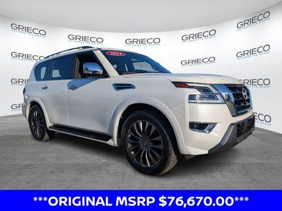 Certified 2024 Nissan Armada Platinum w/ Captain's Chairs Package