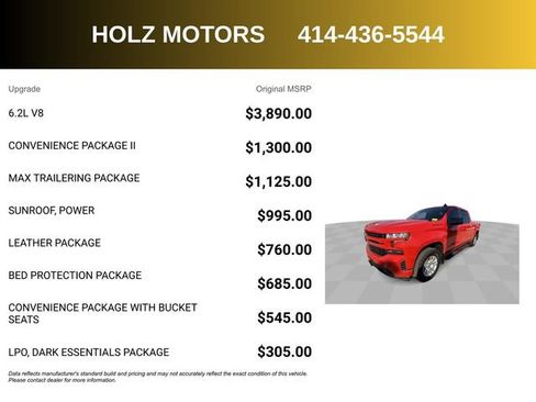 Certified 2021 Chevrolet Silverado 1500 RST w/ Convenience Package II image 5