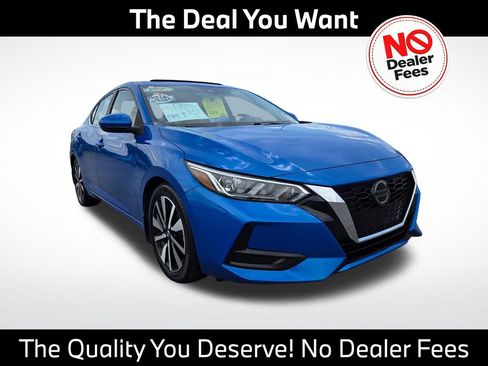 Used 2021 Nissan Sentra SV w/ SV Premium Package FWD image 1