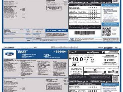Certified 2020 Ford Edge ST-Line AWD/4WD image 28