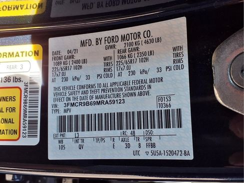 Used 2021 Ford Bronco Sport Big Bend AWD/4WD image 22