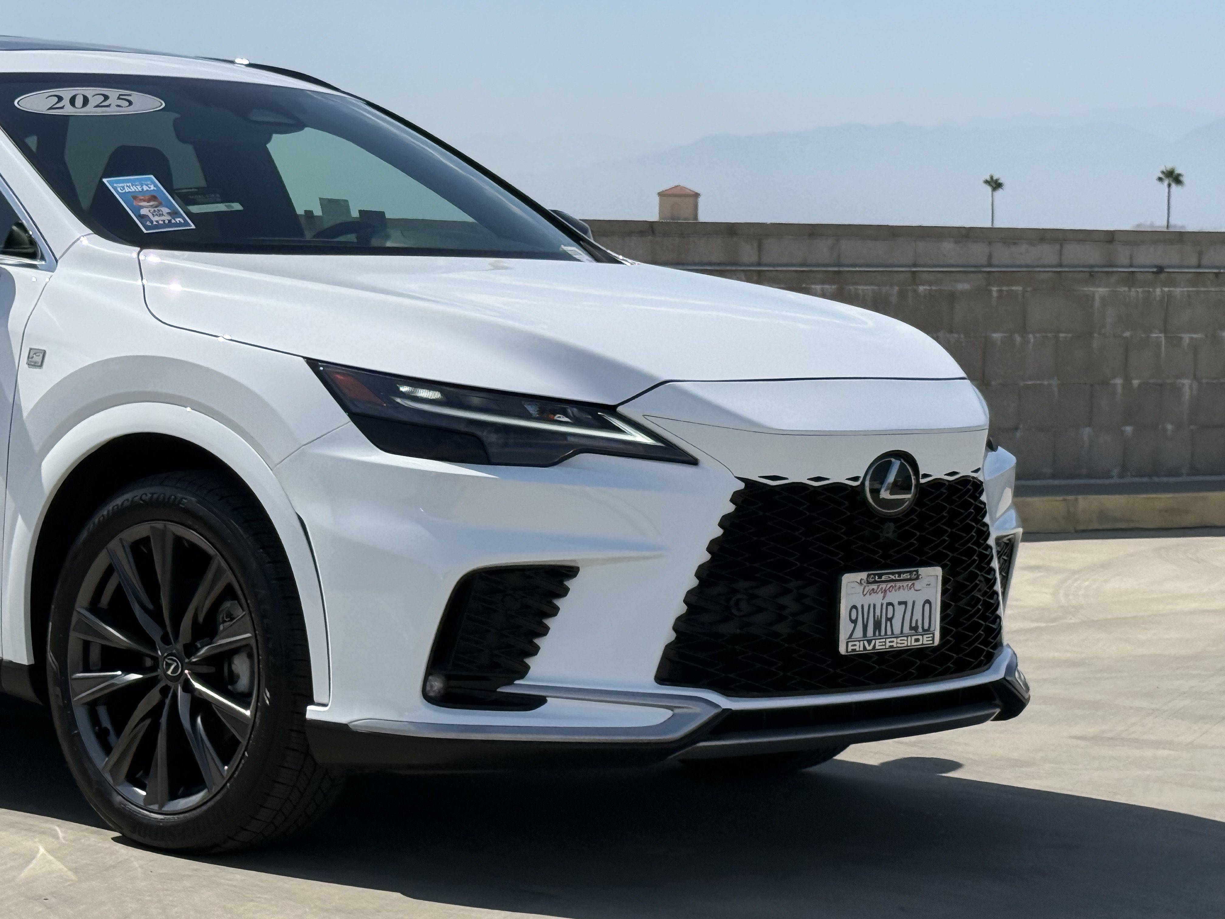Certified 2025 Lexus RX 350 F Sport w/ Convenience Package FWD image 3