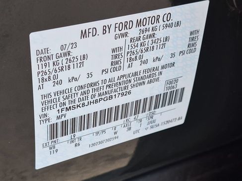 Used 2023 Ford Explorer Timberline AWD/4WD image 25