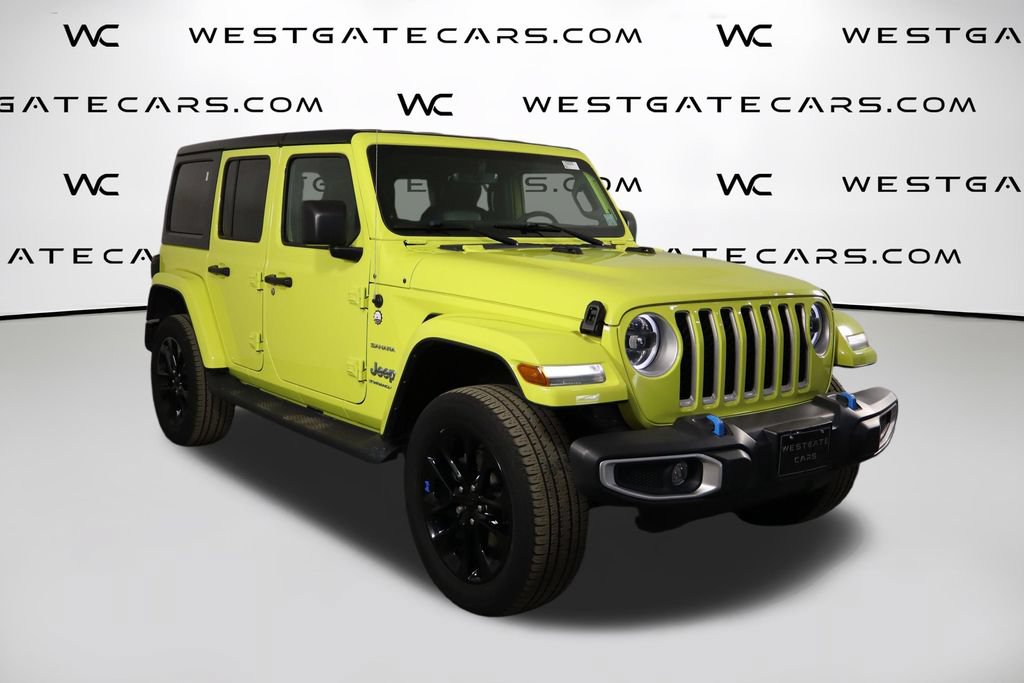 Used 2023 Jeep Wrangler Unlimited Sahara w/ Cold Weather Group AWD/4WD image 40