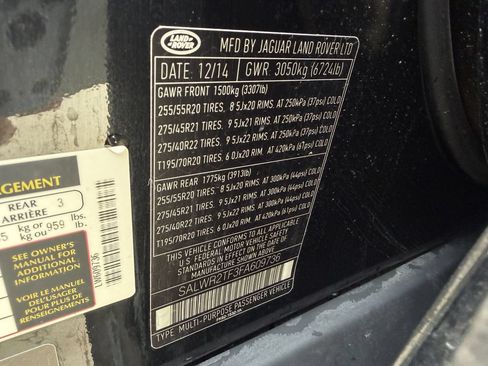 Used 2015 Land Rover Range Rover Sport Supercharged AWD/4WD image 31