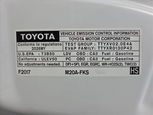 Certified 2026 Toyota Corolla LE w/ Carpet Mat Package (TMS) FWD image 21