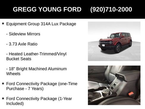 New 2026 Ford Bronco Outer Banks AWD/4WD image 13