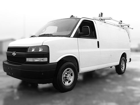 Used 2024 Chevrolet Express 2500 WT 135WB CARGO VAN w/ Driver Convenience Package image 2