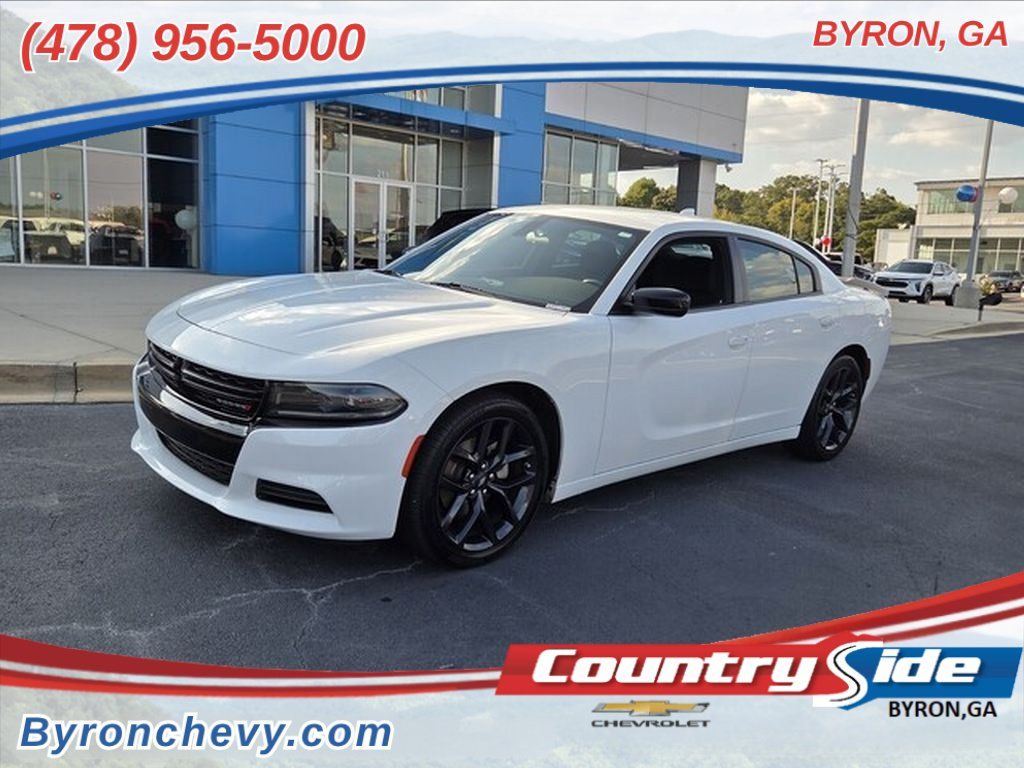 Used 2023 Dodge Charger SXT w/ Blacktop Package RWD image 1