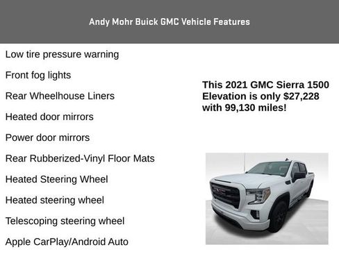 Used 2021 GMC Sierra 1500 Elevation image 14