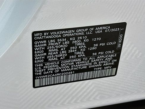 Used 2024 Volkswagen Atlas Cross Sport SE FWD image 27