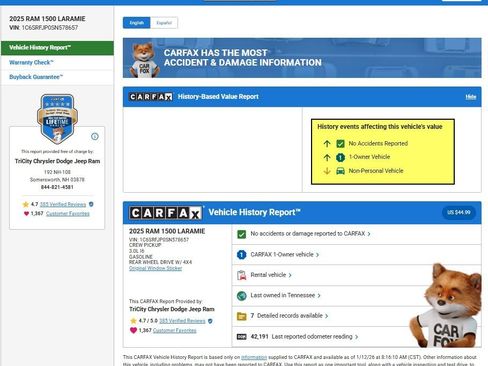 Used 2025 RAM 1500 Laramie image 35