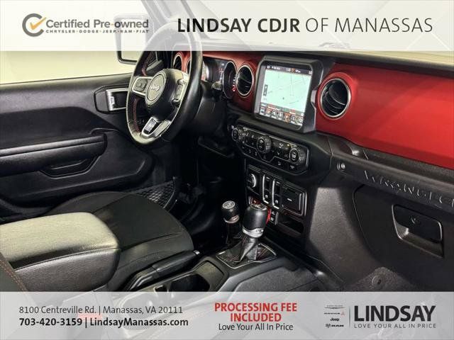 Certified 2021 Jeep Wrangler Rubicon AWD/4WD image 12