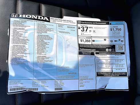 New 2026 Honda CR-V Sport-L image 19