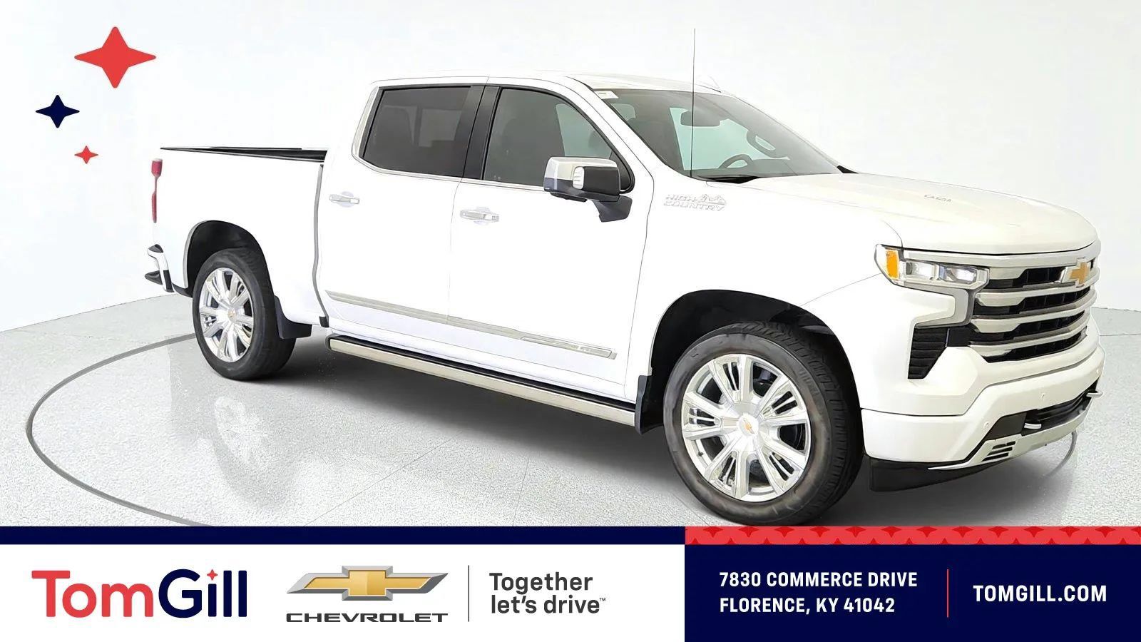 Used 2023 Chevrolet Silverado 1500 High Country w/ High Country Premium Package AWD/4WD image 1