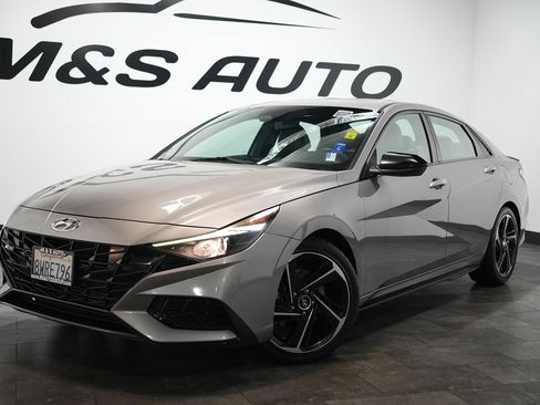 Used 2021 Hyundai Elantra N Line FWD image 2