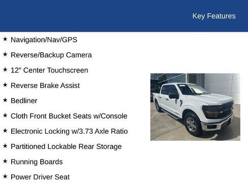 Certified 2024 Ford F150 XLT w/ Mobile Office Package AWD/4WD image 32