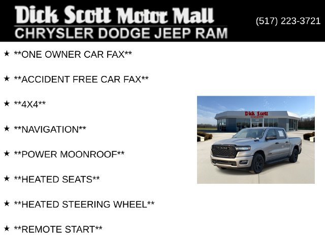 Used 2025 RAM 1500 Big Horn AWD/4WD image 9