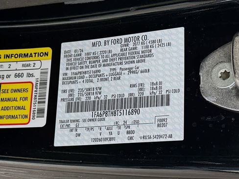 New 2026 Ford Mustang Coupe image 20