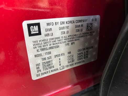 Certified 2021 Chevrolet TrailBlazer LT w/ Convenience Package AWD/4WD image 36