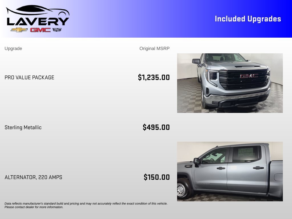Used 2026 GMC Sierra 1500 Pro w/ Pro Value Package AWD/4WD image 7